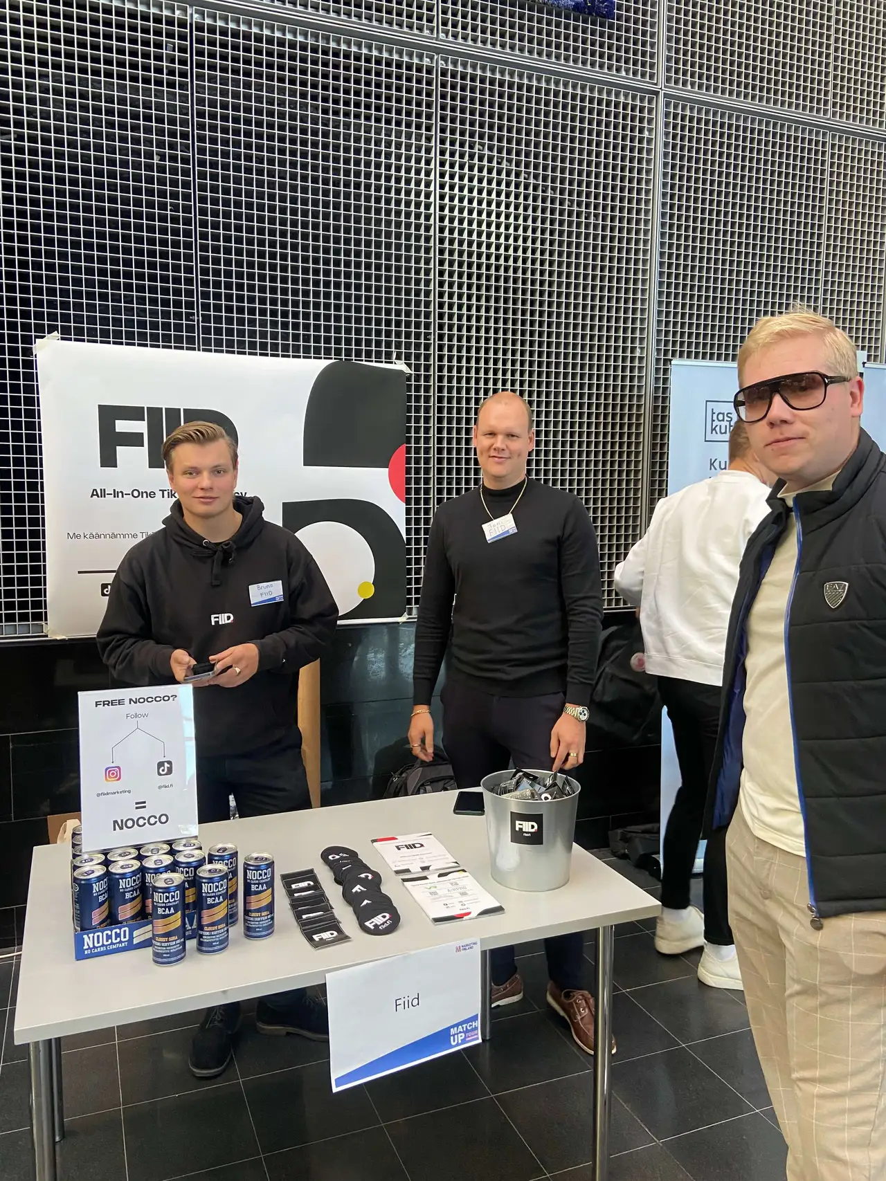 Fiidin ständi tapahtumassa