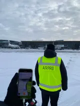 Airpron kuvaukset lentokentällä